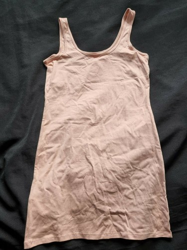 Primark long line Vest Top Ladies Girls Cami Dress Stretch Wide Strap 4 - 24 - 第 11/12 張圖片