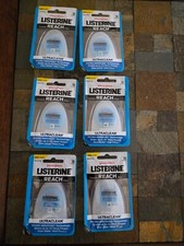 6 Reach Total Care Mint Floss with Listerine Flavors, 30 yd each Discontinued
