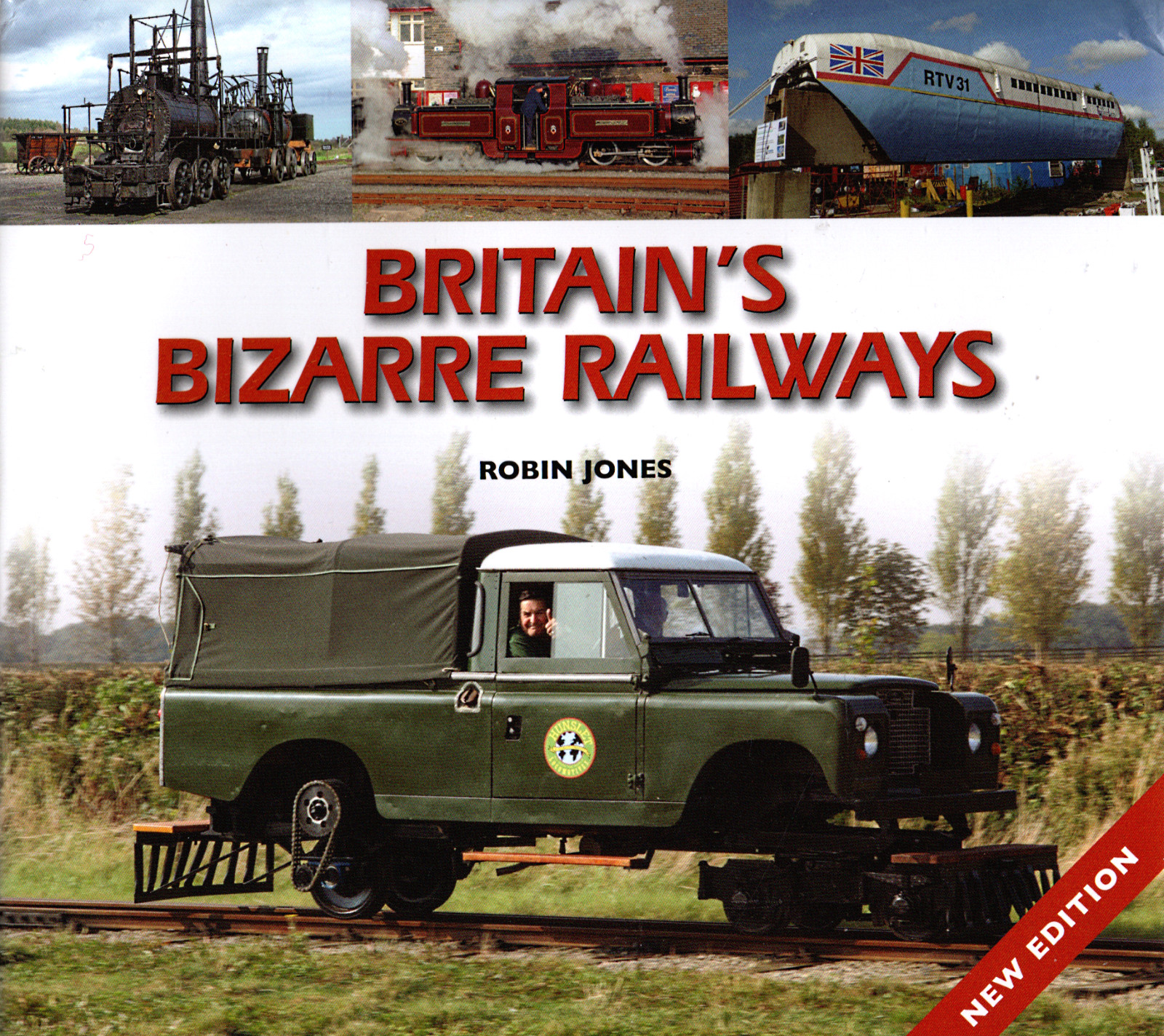 Britain's Bizarre Railways - Robin Jones - HARDBACK, GOOD - FREE UK POSTAGE
