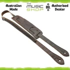 DSL Vintage Style VS20 Series Brown Distressed Leather Guitar Strap - VS20-GMD