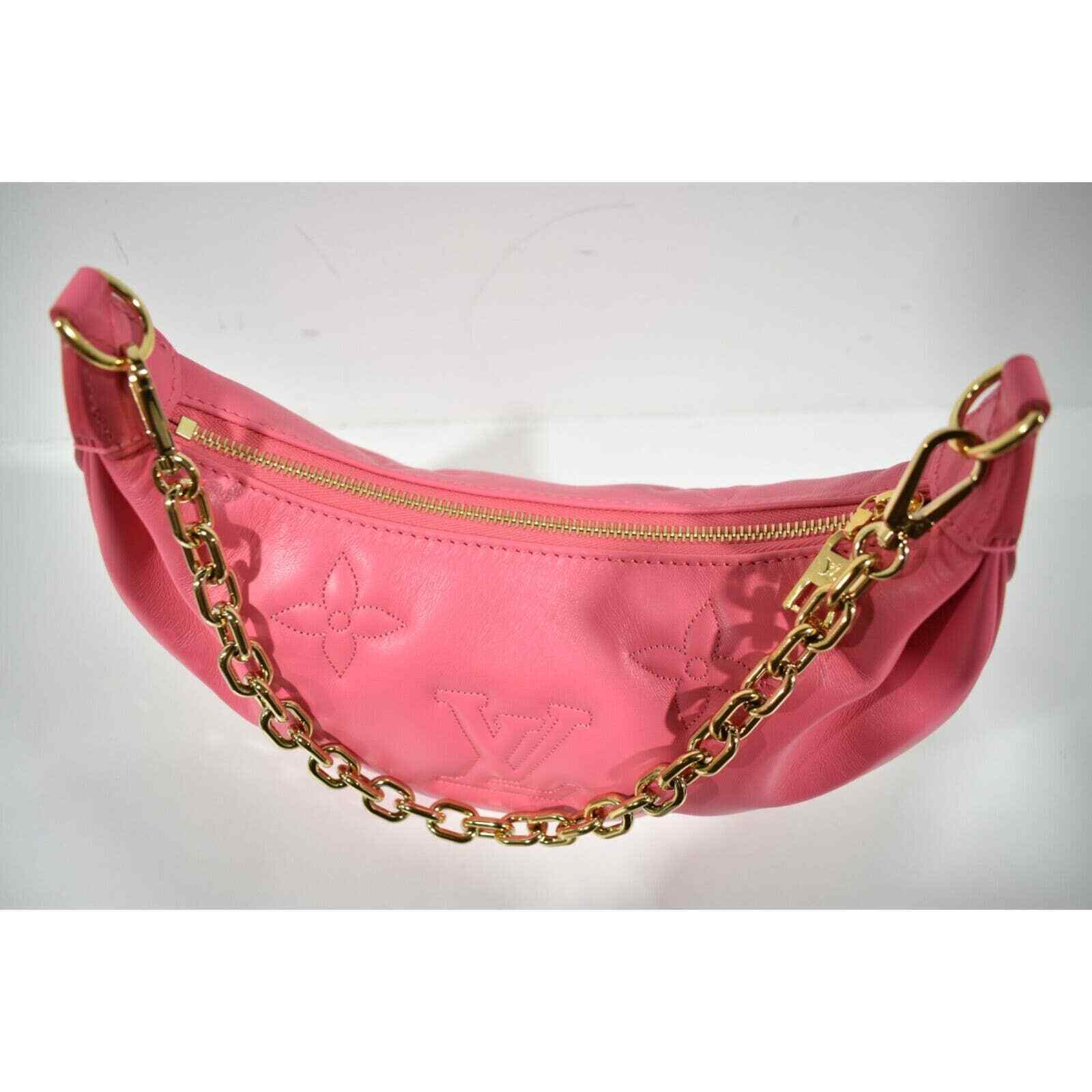 Louis Vuitton New Over The Moon Monogram Rose Miami Pink Shoulder Chain Strap
