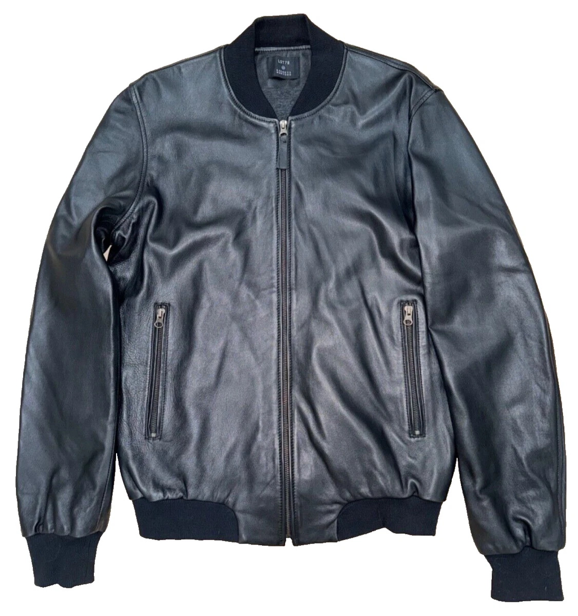 Barneys New York Leather Outer Shell Coats, Jackets & Vests for