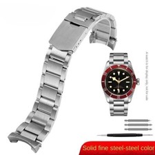 22mm Stainless Steel For Tudor Black Bay 79230 79730 Bracelet Strap Watch Band