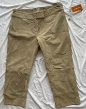 Vintage Wilson Suede Leather Cropped Pants Sz.10