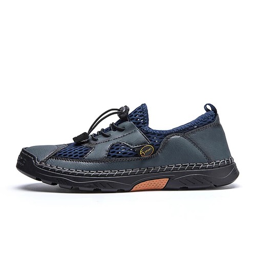 Breathable Mesh Men's Casual Shoes Summer Sneakers Lightweight Walking Shoes - Picture 12 of 27