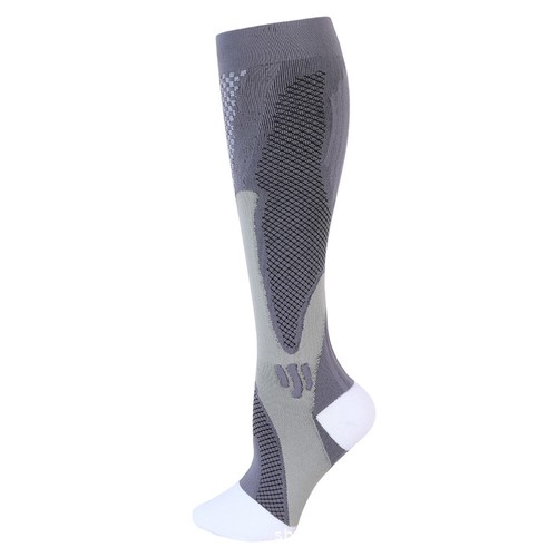 2 Pairs Compression Socks Running Football Soccer Stockings Men Women Sport Sock - Picture 9 of 9
