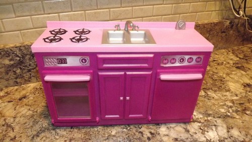 Barbie 3 story dream house 2008 replacement Kitchen Sink and stove