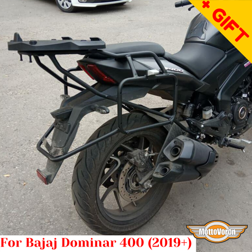 For Bajaj Dominar 400 rack luggage system D400 UG side carrier for ...