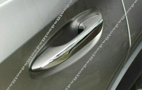 4Pcs For Lexus UX 200 250h 2019-2022 Chrome Exterior Side Door Handle Cover Trim - Picture 6 of 9