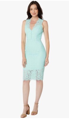 chinese dress ladies Bardot Remy Lace Mini Dress in Blue  TrenLend
