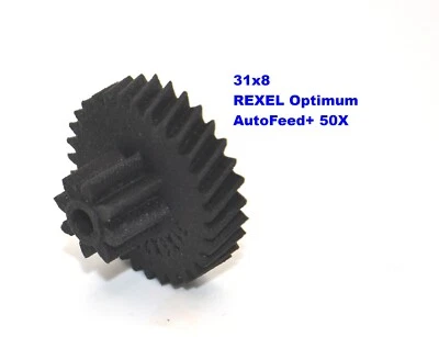Engranaje 31x8 para trituradora de papel REXEL Optimum AutoFeed + 50X