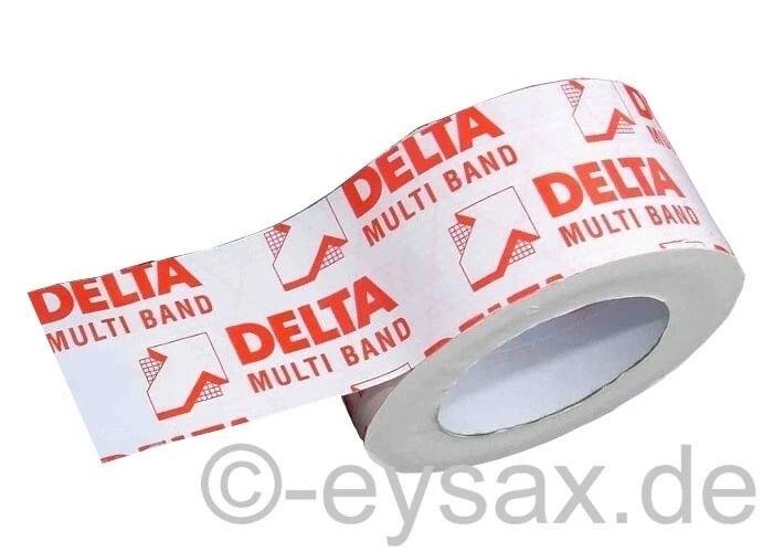 DÖRKEN DELTA Multi-Band M60 - 60mm breit UNIVERSAL Klebeband Unterspannbahn 25m - Bild 2 von 2