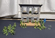 Conte WW2 City House Collectible Hard To Find  MPC WW2 Soldier Light Green 54MM