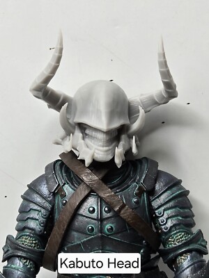 3d Printed KABUTO 1.0 Headsculpt For Mythic Legions 1/12 figure 