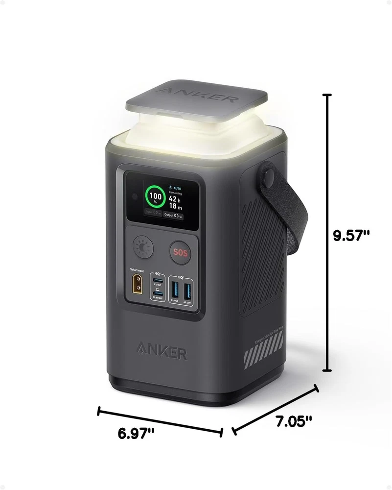 60,000mAh Portable Power Bank with 87W Fast Charging and Smart Display for Outdoor Use