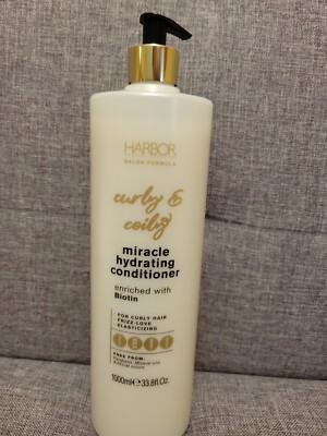 HARBOR COSMETICS CURL DEFINING HYDRATING - BIOTIN SHAMPOO 33.8oz/1000ML ITALY 