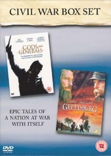 Gods and Generals/Gettysburg DVD (2004) Jeff Daniels, Maxwell (DIR) cert 12 - Picture 1 of 2
