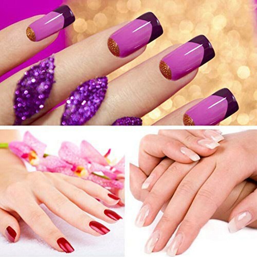 UK 10PCS Nail Tool Dead Skin Fork Trimmer Peeling Knife Cuticle Remover CUTICLE - Picture 3 of 7