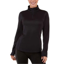 Spyder Women's Baselayer 1/4 Zip High Performance Comfort Top