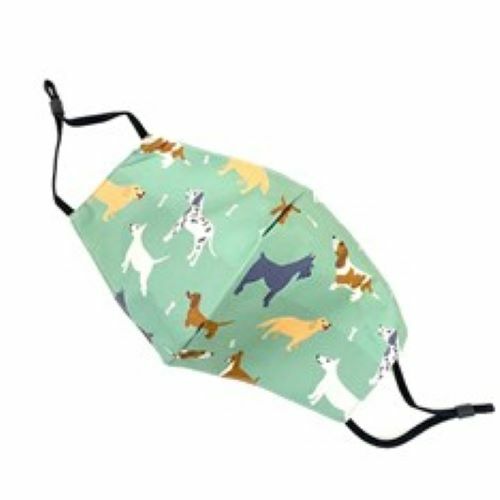 Mode Baumwolle Tier Design Druck Gesichtsmaske Lagenlook Abdeckung Atmungsaktiv Wiederverwendbar - Bild 3 von 12