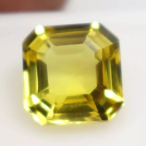 Natural Ceylon Yellow Sapphire Faceted 5.35 Ct Loose Gemstone GIE Certified 1573 - Picture 5 of 6