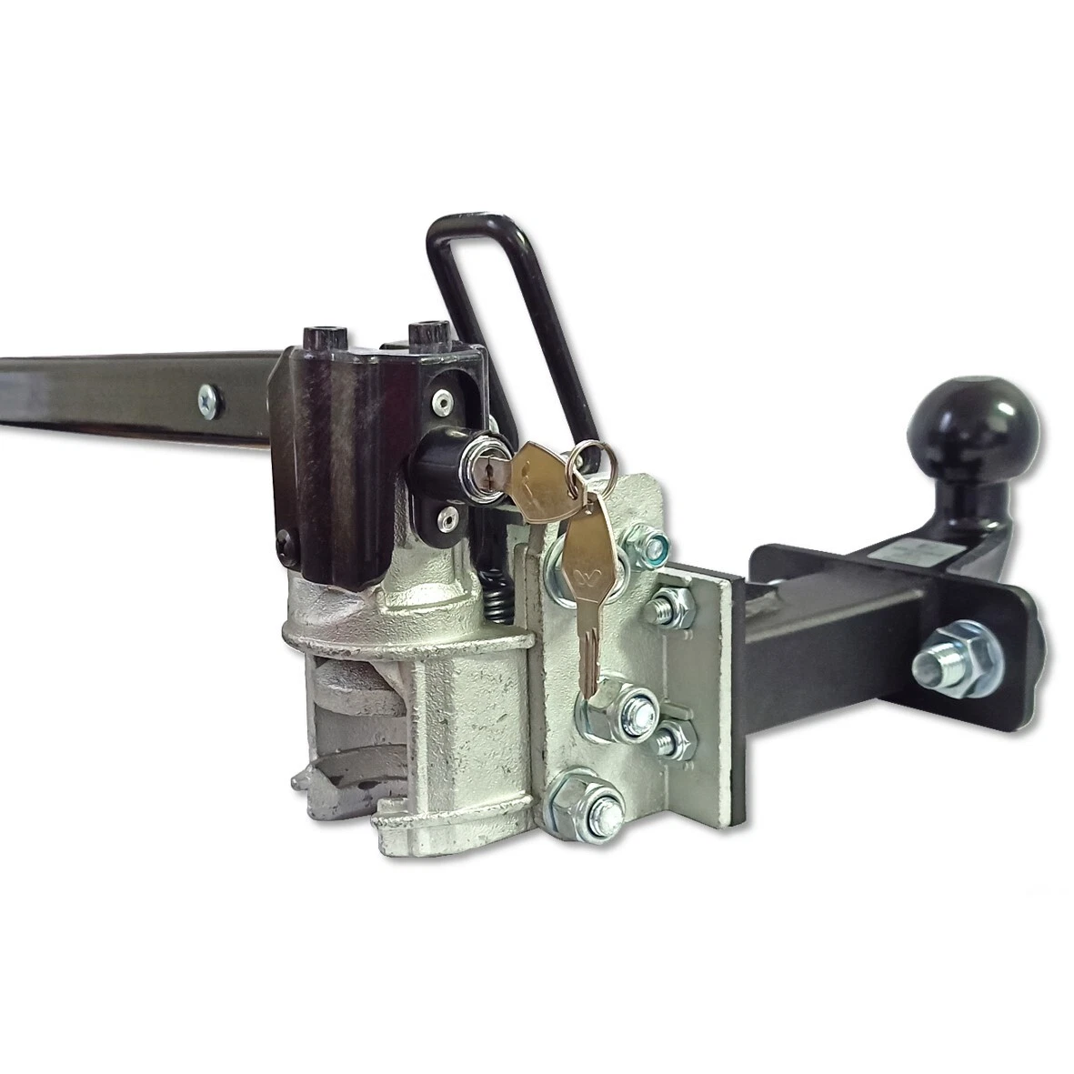 Rallonge d attelage basculante avec Rapid Lock pour porte v lo