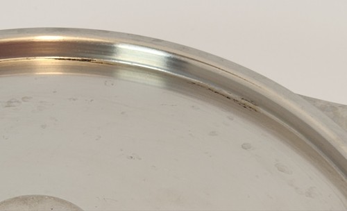 Pentola e coperchio acciaio inox Selandia Svizzera Danimarca modello chiave greca vintage usato in ottime condizioni - Foto 16 di 17