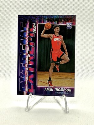 2023-24 Hoops AMEN THOMPSON #2 Extreme Team SP Insert Rookie RC
