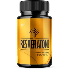 Resveratone Keto Pills - Supports Weight Management & Healthy Body - 60 Capsules