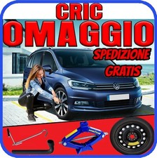 Platzsparend Notrad 5Fori Messen 17 Volkswagen Touran Mit Cric Crick + Schlüssel