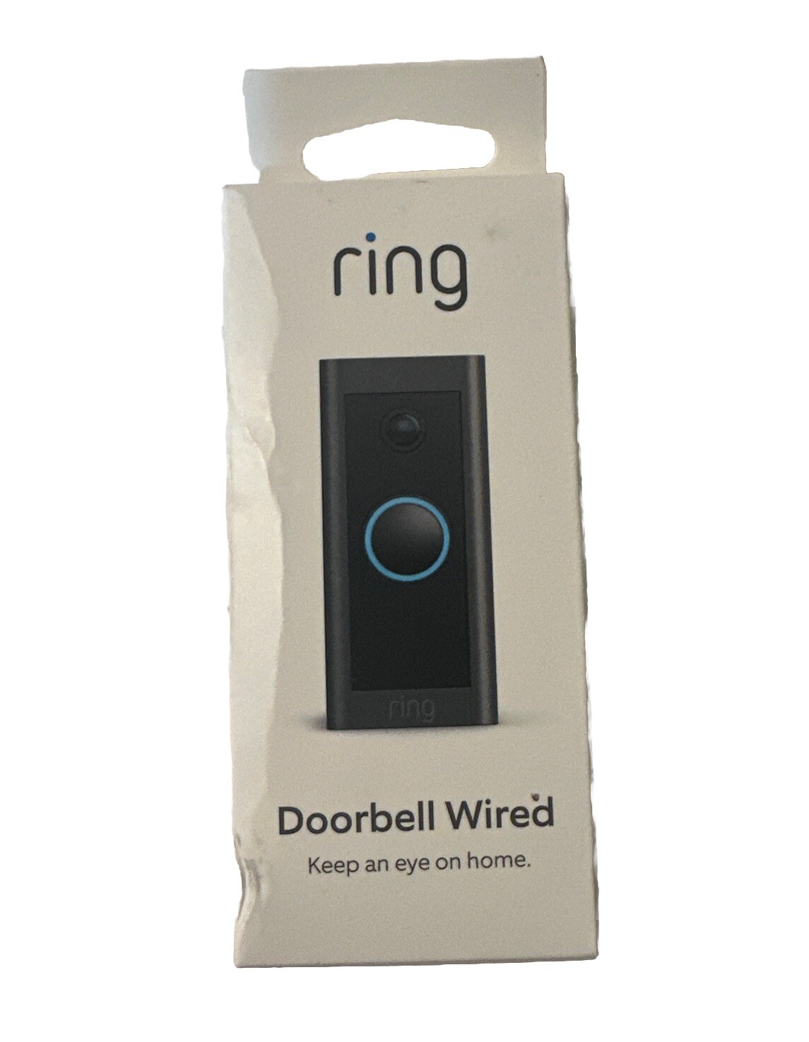 Ring Video Doorbell Wired Two-Way Talk Advanced Motion Detection, HD Camera