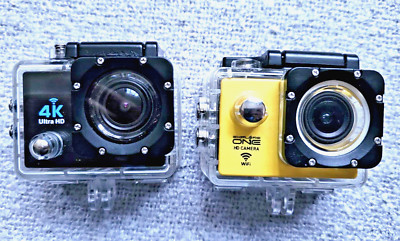 Action Camera HD 4K Kit Bundle of Two
