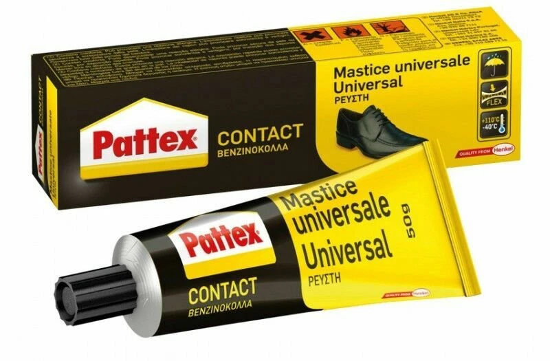 PATTEX Contact Strong Adhesive Glue Leather Shoes Rubber Felt
