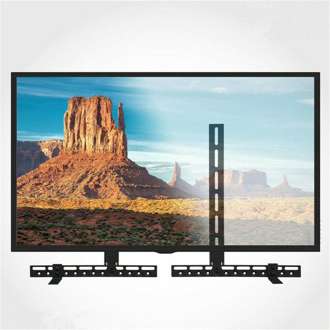 Universal Sound Bar Bracket Under Over TV Wall Mount Speaker