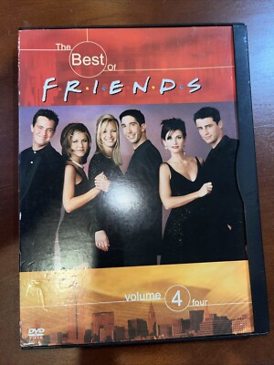 Friends - The Best of Friends Volume 4 (DVD, 2001) ￼ Tested