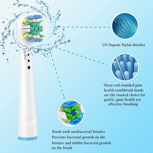 Pack de 8, 16, 32 Cabezales Compatibles con Cepillos Eléctricos Oral-B - Imagen 9 de 42