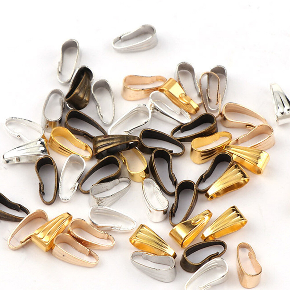 400pcs Necklace Pendant Links Buckles DIY Jewelry Making Necklace