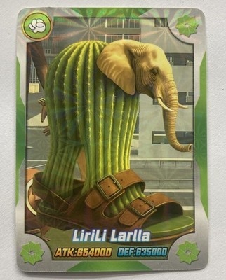 ITALIENISCHE BRAINROT TUNG TUNG Liril Larlla Elefant Kaktus Schleifer ATK:654000