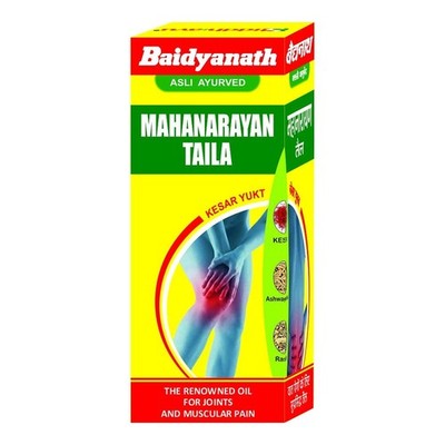 Baidyanath Mahanarayan Tel Massageöl hilft, Gelenkschmerzen zu lindern, 50 ml...