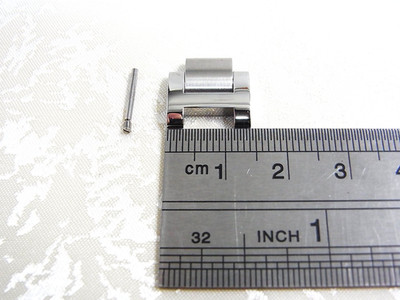 Cartier Ballon Bleu 14mm Genuine Full Link SS Watch Band Bracelet Parts Mint