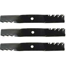 set of 3 Fits John Deere 54" mower mulching Predator blades M143520 M145516