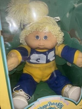 Cabbage Patch Jesmar VHTF Blue /Gaudy Jogger Lemon Hair