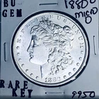 1880 O MICRO O BU GEM MORGAN SILVER UNC MS+++ U.S. MINT RARE KEY COIN 9950