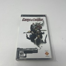 Gangs of London (Sony PlayStation PSP, 2006) Tested Complete CIB