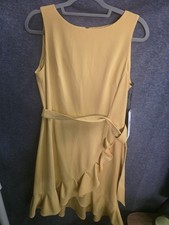 Women's Calvin Klein Yellow Dress
