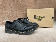 NEW- Dr. Martens 1461 Bow Oxford Shoes Black Leather Women  s Size US 8