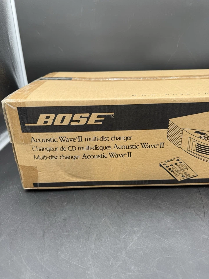 Bose Acoustic Wave II Multi-Disc 5 CD Changer Manual Remote NEW SEALED WHITE - Image 2 of 4