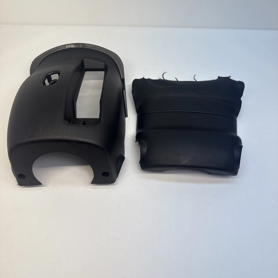12-15 Kia Optima Lower Upper Steering Colum Cover Shroud Black OEM Push To Start - Image 4 of 4