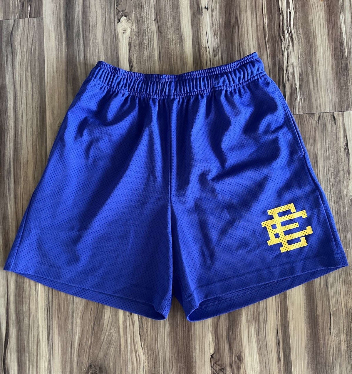 Eric Emanuel EE Basic Short Purple/Yellow Men’s S… - image 1