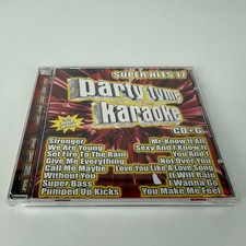 Party Tyme Karaoke Super Hits 17 CD G 2012 Pop Rock Sybersound Records
